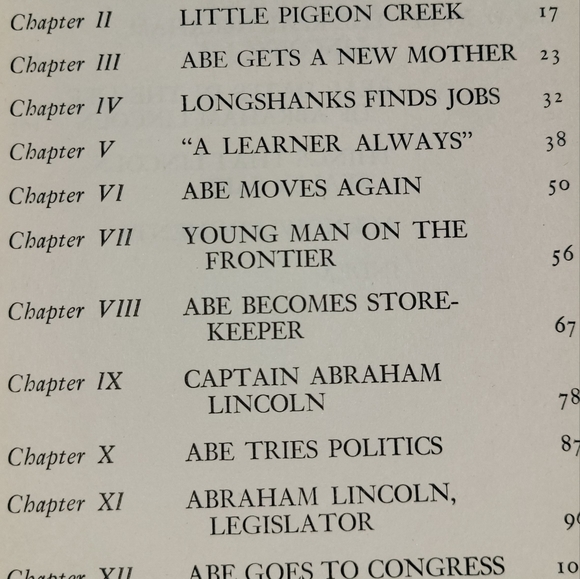 THE REAL STORY OF ABRAHAM LINCOLN  old book - Picture 5 of 9